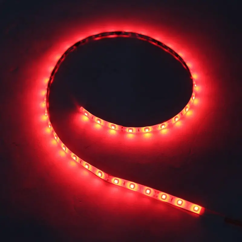 Tcmt Motorcycle Re 3528 Smd Led Flexible Strip Bar Light Lamp Dc 12V 64Cm Waterproof 1