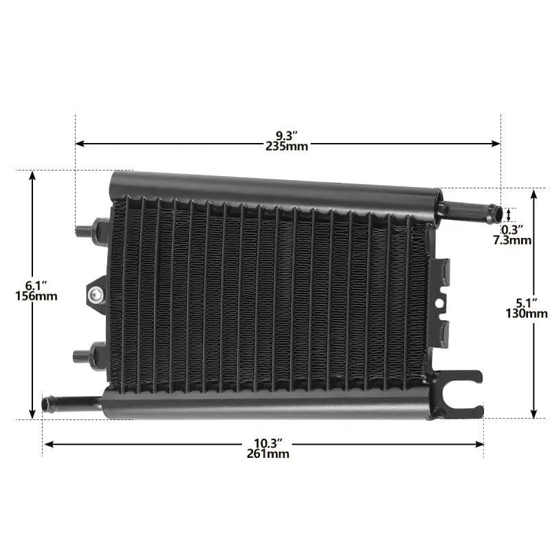 Tcmt Oil Cooling Cooler Radiator Fit For Harley Softail '18-'25 2