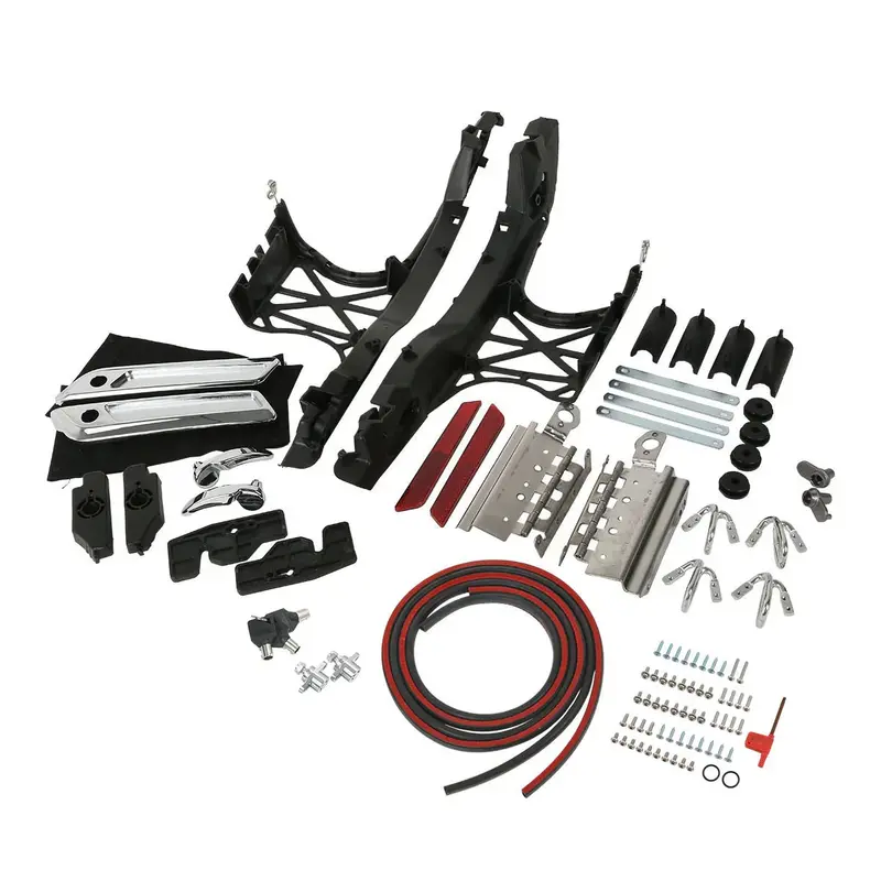 Tcmt One Touch Opening Saddlebag Lid Latch Hardware Kit Fit For Harley Touring '14-'24 1
