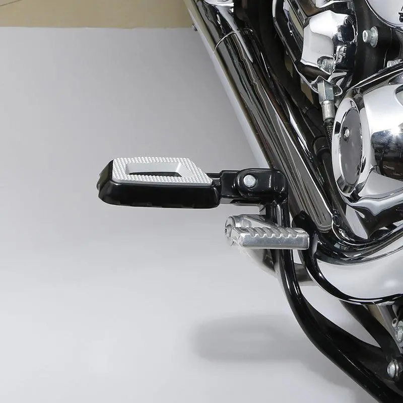Tcmt Passenger Rear Footpegs Pedal Pads Fit For Harley Softail '18-'23 2