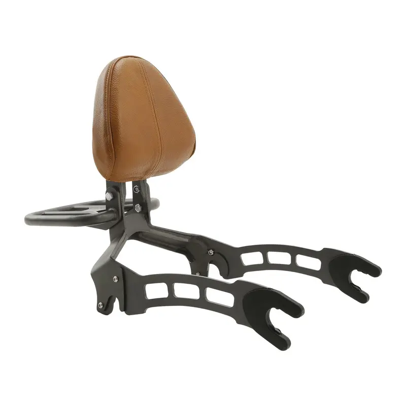 Tcmt Passenger Sissy Bar Backrest Luggage Rack Fit For Indian Scout '15-'24 1