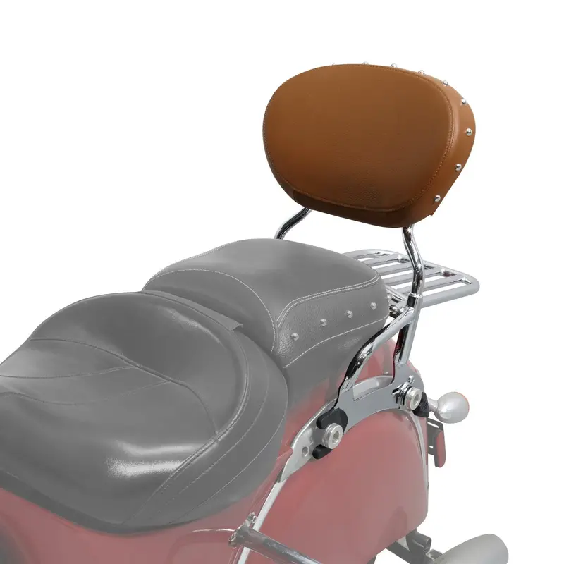 Tcmt Passenger Sissy Bar Backrest Luggage Rack With Mounting Spools Fit For Indian '14-'22 2