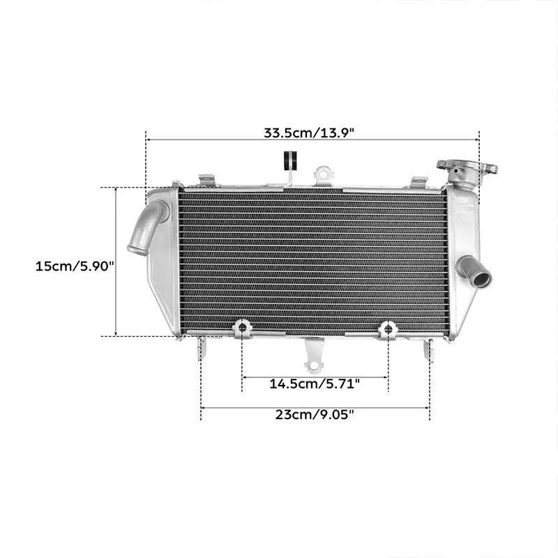 Tcmt Radiator Cooler Cooling Fit For Yamaha Mt-03 Mt-25 '16-'25 2