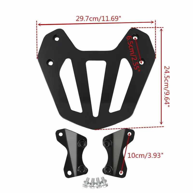 Tcmt Rear Carrier Rack Mount Bracket Fit For Honda Goldwing F6b '13-'17 2