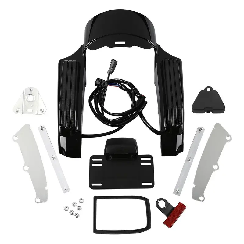 Tcmt Rear Fender Fascia Set Fit For Harley Touring '14-'23 1