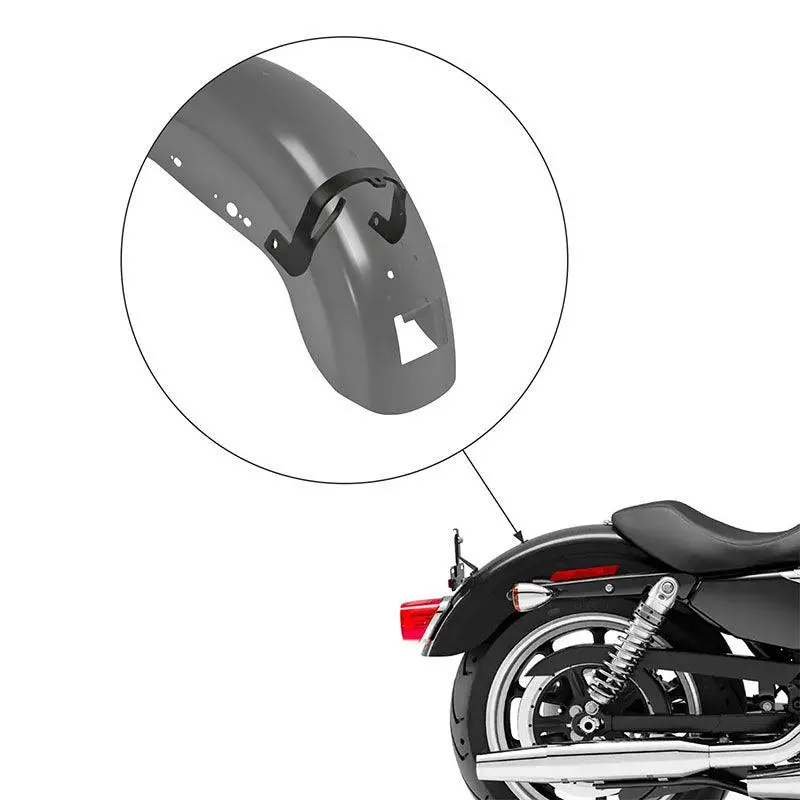 Tcmt Rear Fender Inner Support Mount Bracket Brace Fit For Harley Sportster 883 '04-'22 2