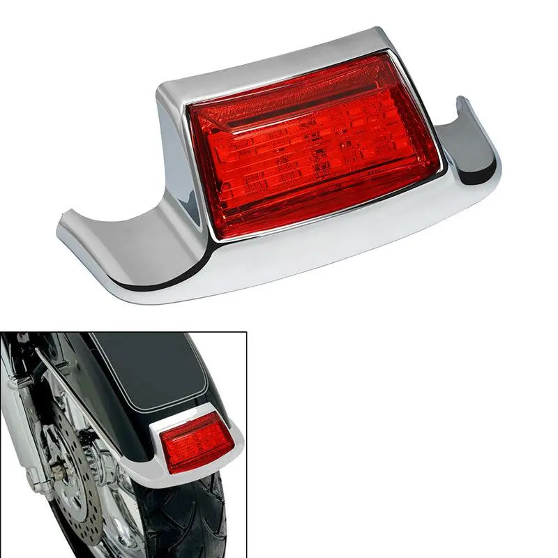 Tcmt Rear Fender Tip Light For Harley Flstc Heritage Softail Classic 2