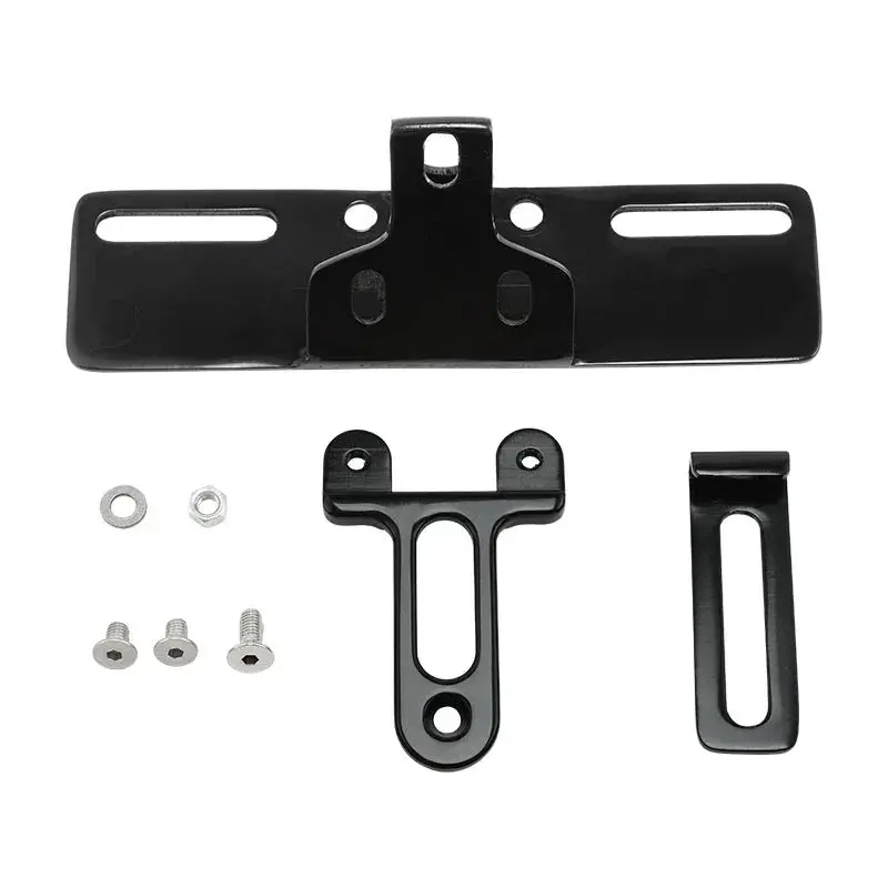 Tcmt Rear License Plate Holder Bracket Fit For Harley Dyna '99-'17 Softail '99-Later 1