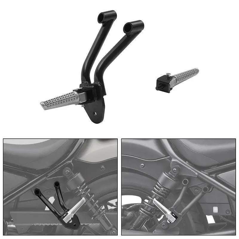 Tcmt Rear Passenger Footpegs Footrests Fit For Honda Rebel Cmx500 '17-'25 2