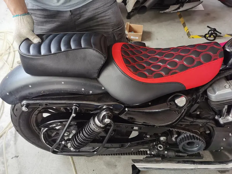 Tcmt Rear Passenger Seat Fit For Harley Sportster Iron 883 Xl883n '16-'22 Xl1200ns '18-'22 2
