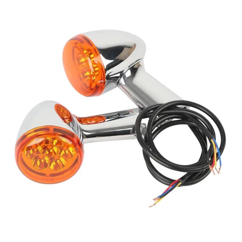 Tcmt Rear Turn Signal Lights Indicator For Harley Sportster Xl883 Xl1200 '92-Later 2