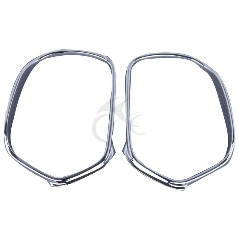Tcmt Rear-View Mirrors Trim Fit For Honda Goldwing Gl1800 '01-'17 1