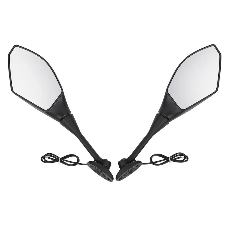 Tcmt Rear View Side Mirrors With Led Turn Signals Fit For Honda Cbr600rr '23-'25 Cbr1000rr '04-'07 1