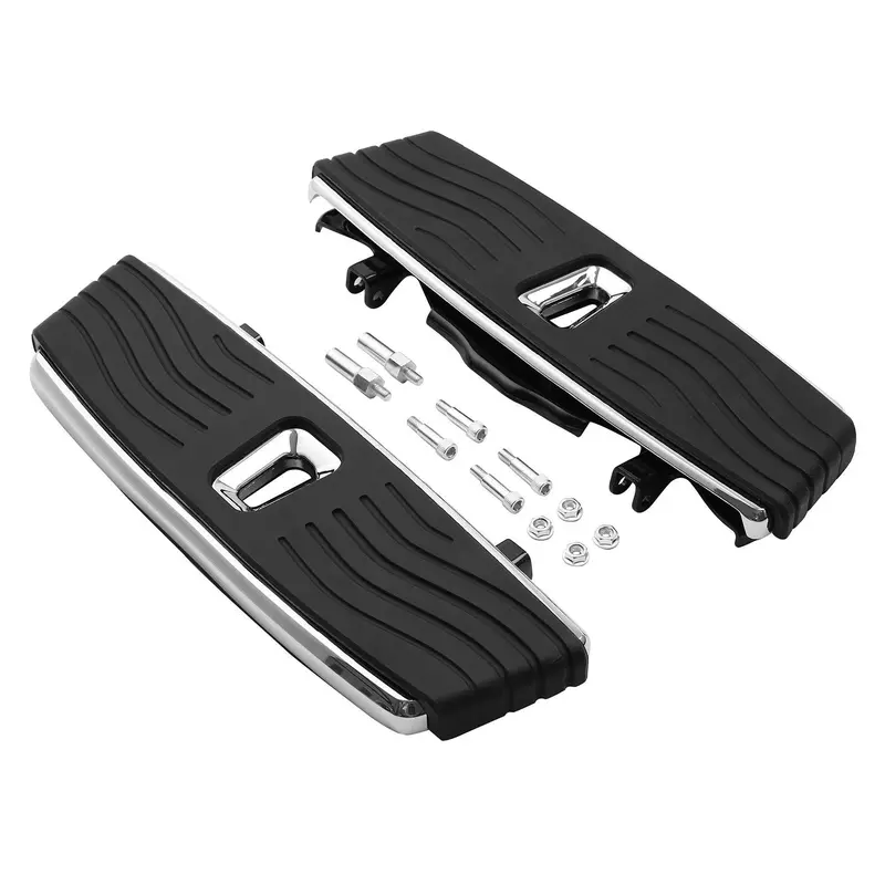 Tcmt Rider Driver Footboard Floorboard Fit For Harley Touring '86-'23, Softail '86-'17 1