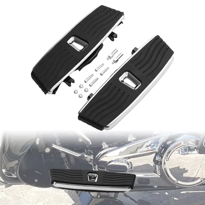 Tcmt Rider Driver Footboard Floorboard Fit For Harley Touring '86-'23, Softail '86-'17 2