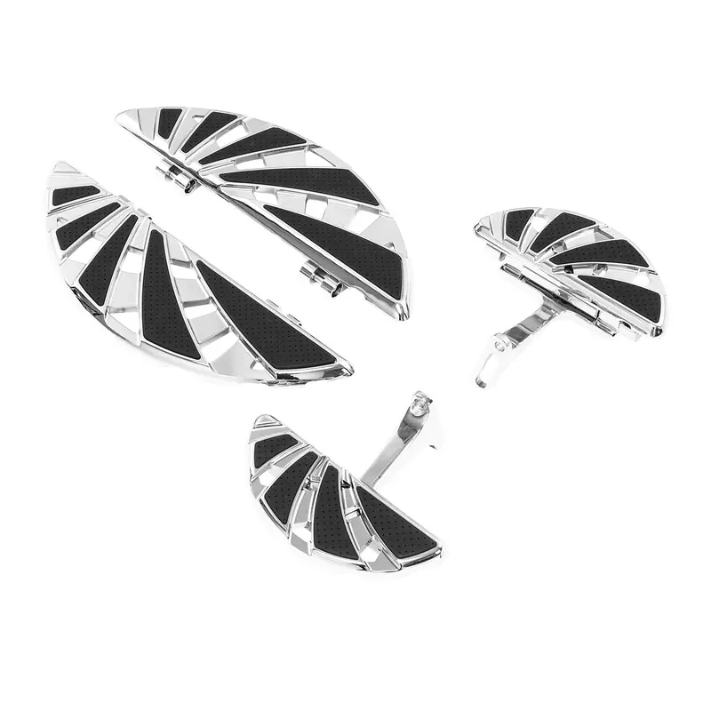 Tcmt Rider & Passenger Footboard Floorboard Fit For Harley Touring '93-'23 1