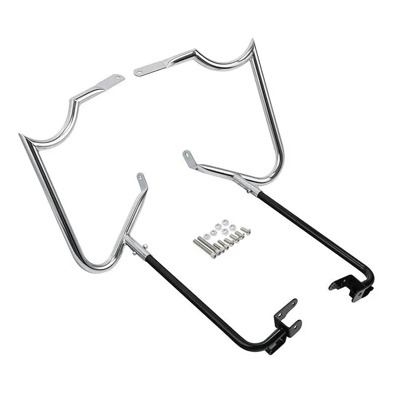 Tcmt Saddlebag Bracket Guard Bar Fit For Harley Touring '14-'24 1