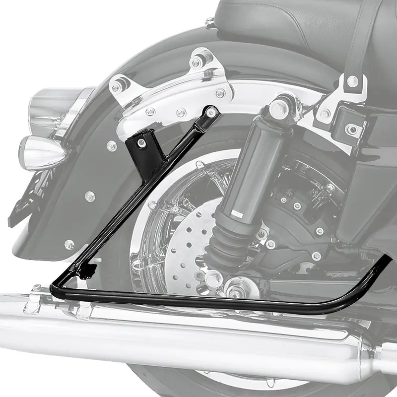 Tcmt Saddlebag Bracket Guards Bar Fit For Harley Touring '09-'13 2