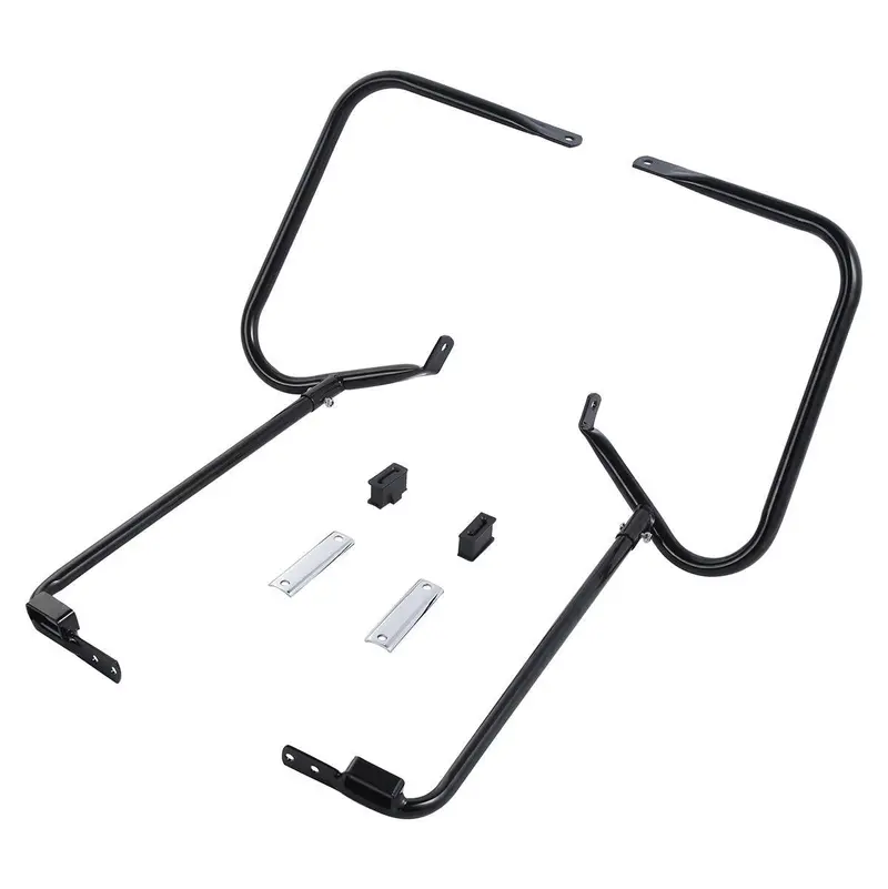 Tcmt Saddlebag Bracket Guards Bar Fit For Harley Touring '97-'08 1