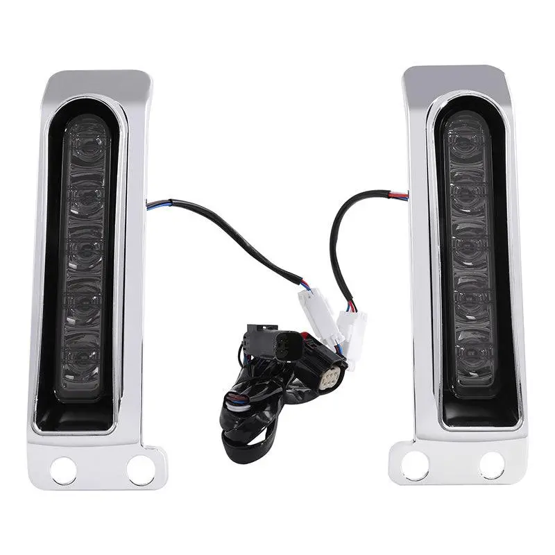 Tcmt Saddlebag Filler Support Led Inserts Light Fit For Harley Touring '14-'23.5 1