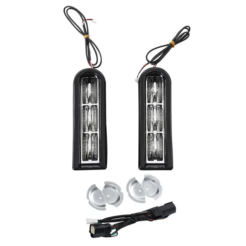Tcmt Saddlebag Filler Support W/ Led Light Fit For Harley Touring '14-'23.5 1