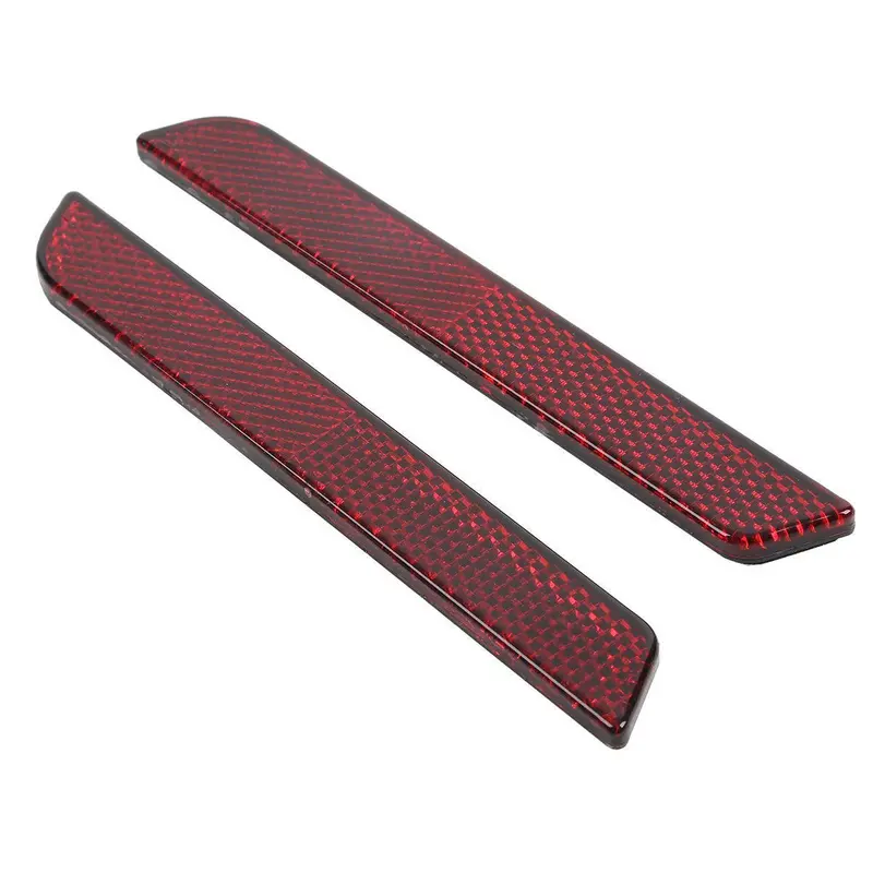 Tcmt Saddlebag Latch Visibility Reflectors Fit For Harley Touring '93-'13 1
