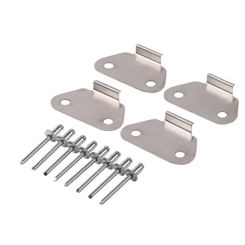 Tcmt Saddlebag Lids Wear Strike Plates Nail Fit For Harley Touring '93-'13 1