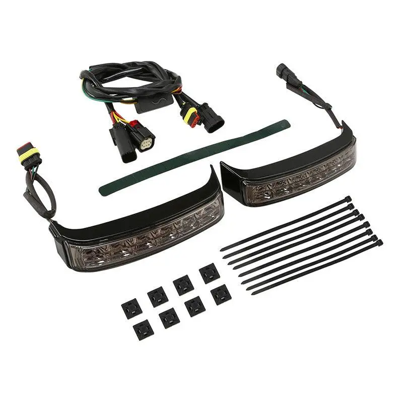 Tcmt Saddlebag Run Brake Led Turn Lights Fit For Harley Touring '14-'23.5 3