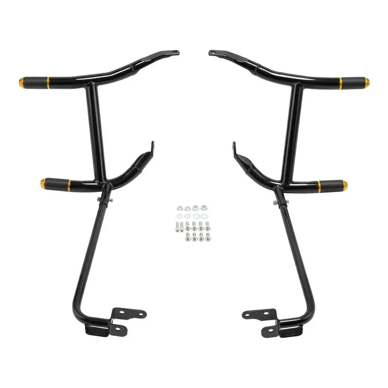 Tcmt Saddlebags Bracket Guard Crash Bar Fit For Harley Touring '14-'23.5 2