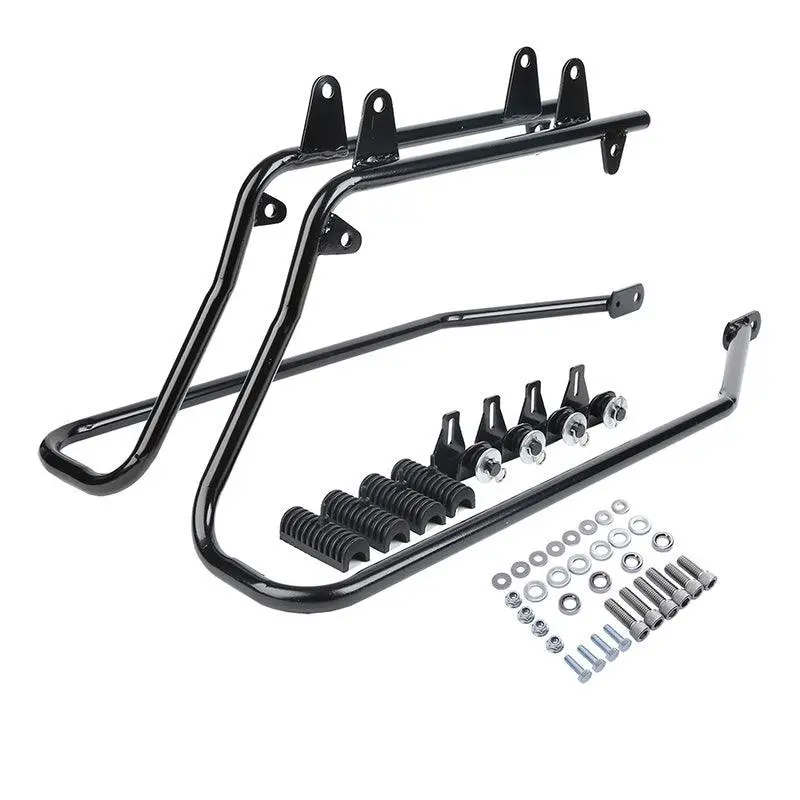 Tcmt Saddlebags Conversion Brackets Kit Fit For Harley Softail '84-'17 1