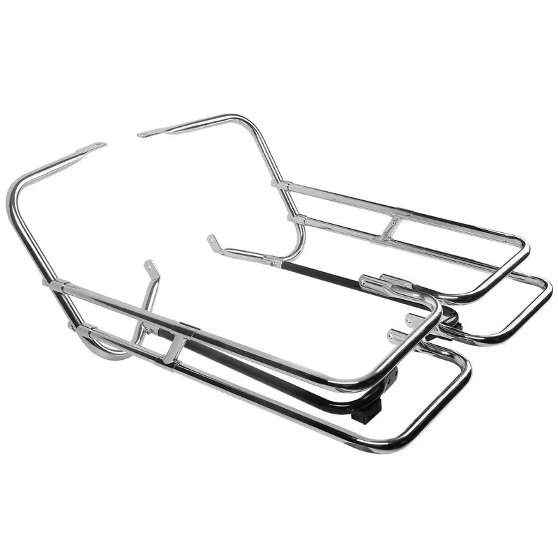 Tcmt Saddlebags Guard Mount Bracket Fit For Harley Electra Glide Road King '97-'08 1