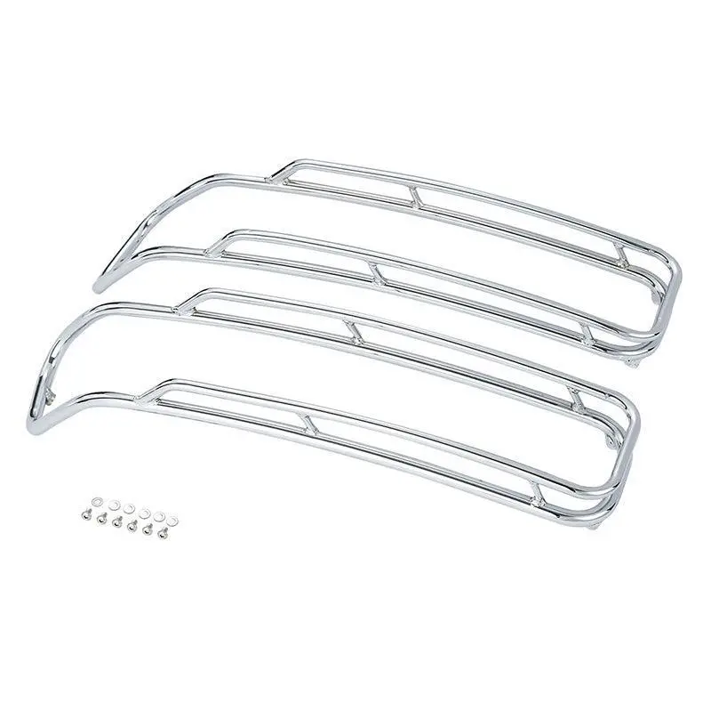 Tcmt Saddlebags Lid Top Rail Guards Fit For Harley Touring '14-'23.5 1