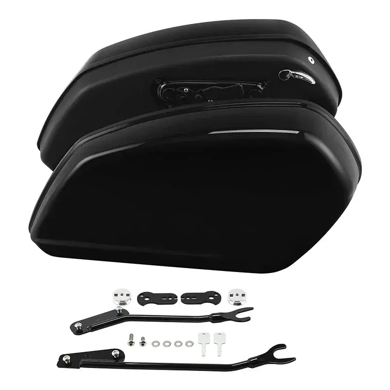Tcmt Saddlebags With Brackets Fit For Harley Sport Glide Flsb '18-'24 1
