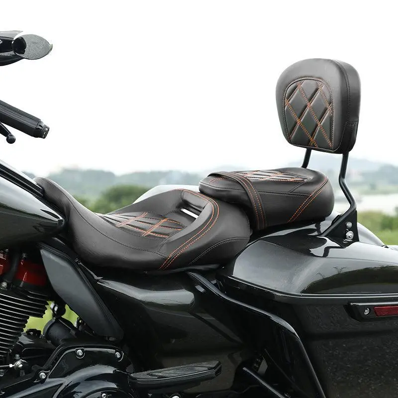 Tcmt Sissy Bar Backrest Fit For Harley Touring & Softail 2
