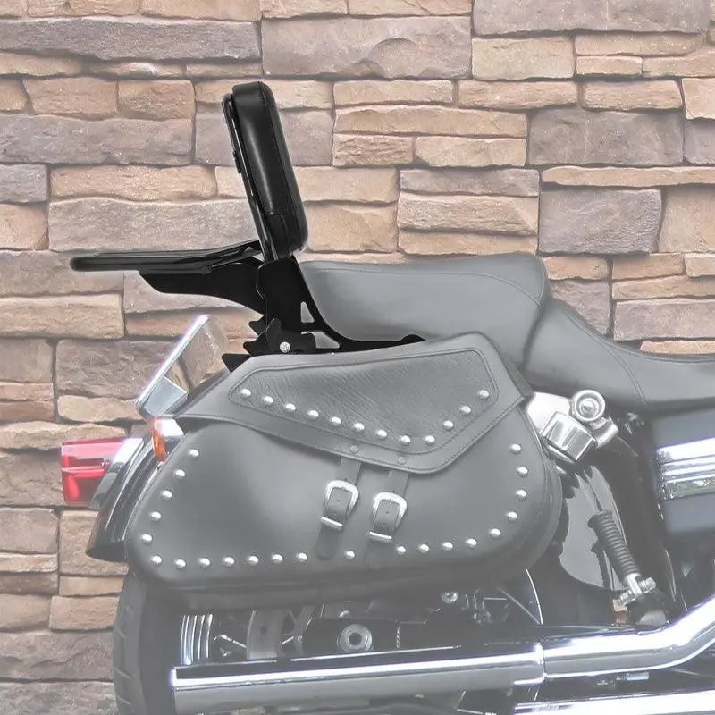 Tcmt Sissy Bar Backrest Luggage Rack Fit For Harley Dyna Street Bob Fxdb '06-'17 2