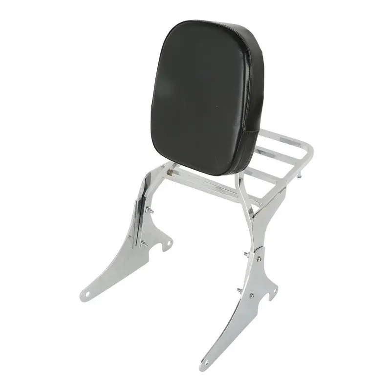 Tcmt Sissy Bar Backrest Pad Luggage Rack Fit For Kawasaki Vulcan Vn 400 800 '95-'12 1