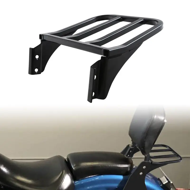 Tcmt Sissybar Backrest Luggage Rack Fit For Harley Softail Dyna Sportster 2