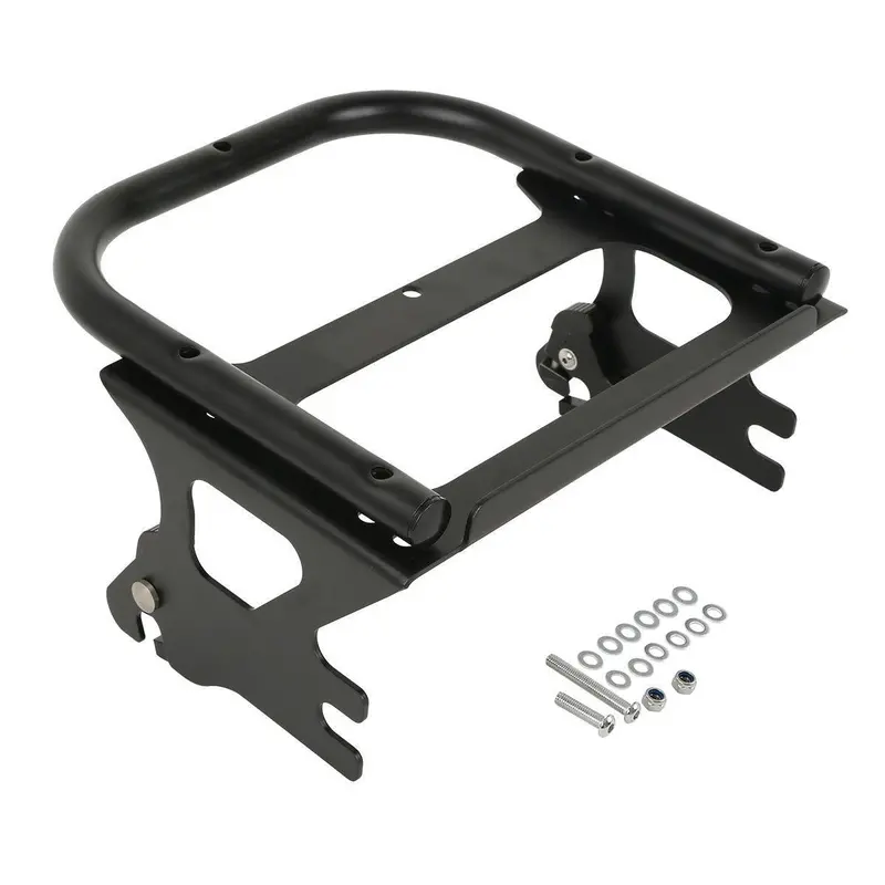 Tcmt Trunk Detachable Two-Up Rack Mounting Fit For Harley Touring '97-'08 2