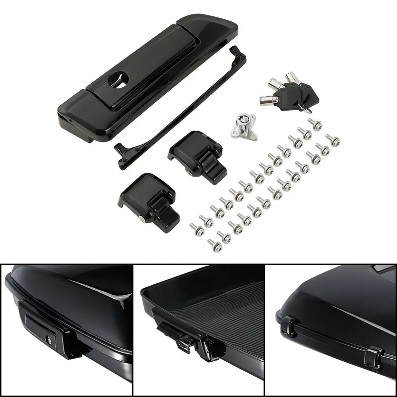 Tcmt Trunk Hinge Latch Keys Fit For Harley Touring '14-'25 2