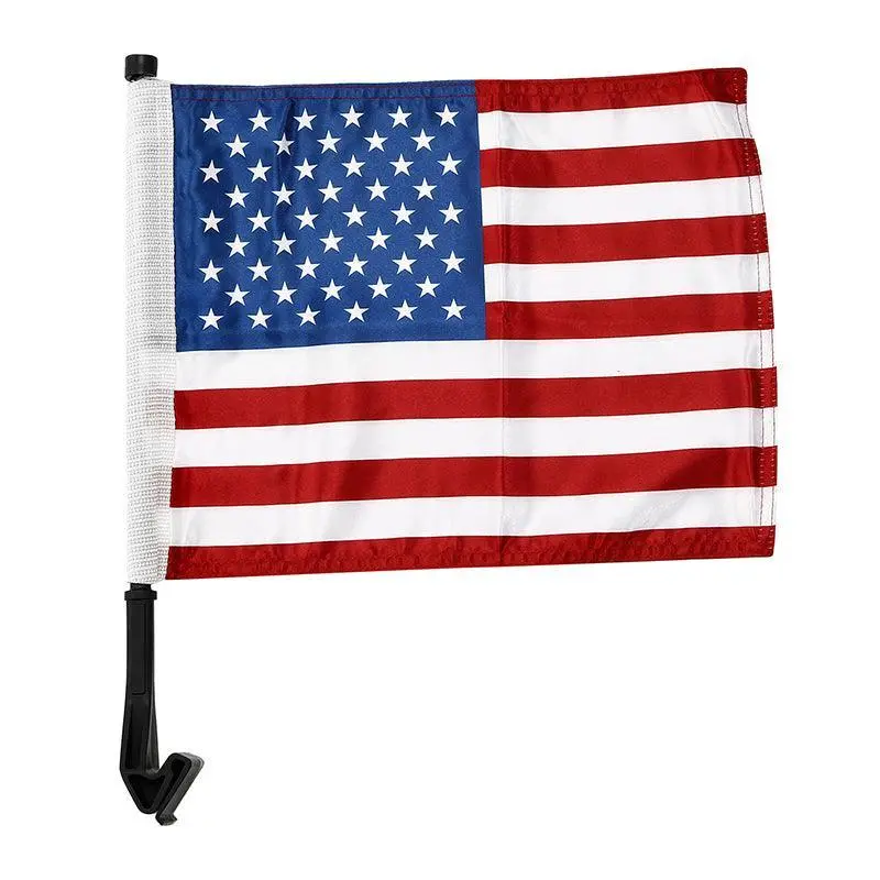 Tcmt Trunk Saddlebag Mount American Flag Kit Fit For Harley Touring '93-'23 1