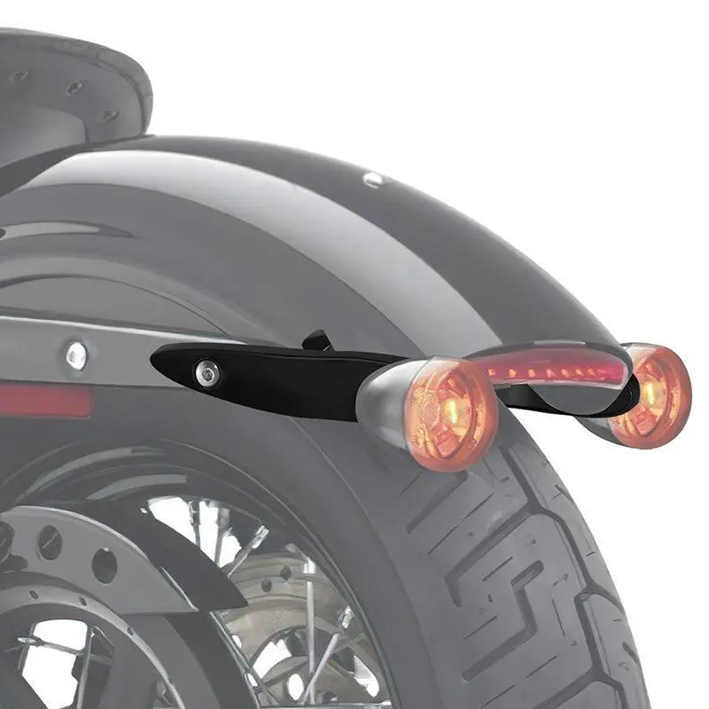 Tcmt Turn Signal Extension Bracket License Plate Kit Fit For Harley Softail '00-'25 2