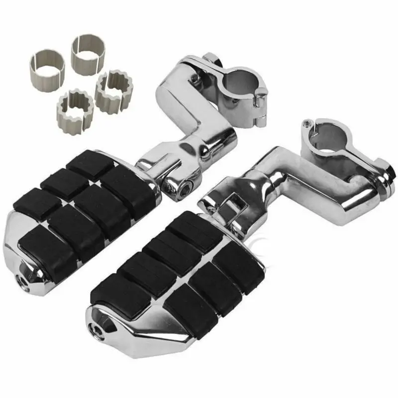 Tcmt Universal 22-35Mm Highway Bar Foot Pegs Mount Clamps Fit For Harley Yamaha Honda 1