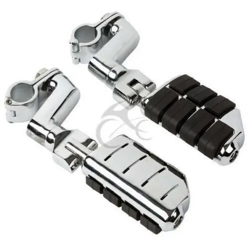 Tcmt Universal 22-35Mm Highway Bar Foot Pegs Mount Clamps Fit For Harley Yamaha Honda 2