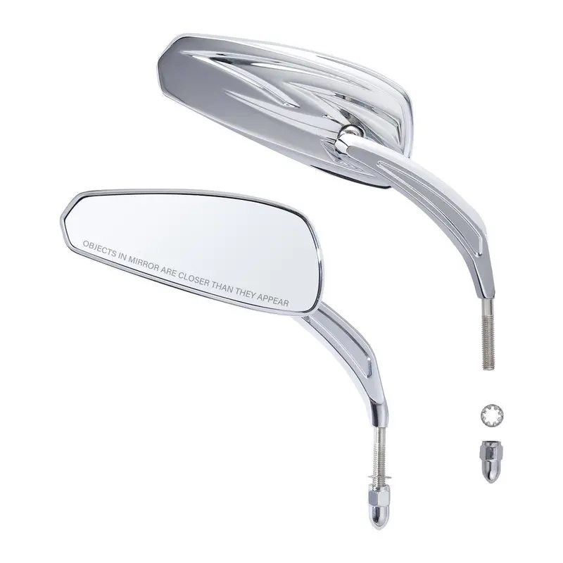 Tcmt Universal 8Mm Threaded Rear View Mirrors Fit For Harley Touring Road Electra Glide Softail Dyna 1
