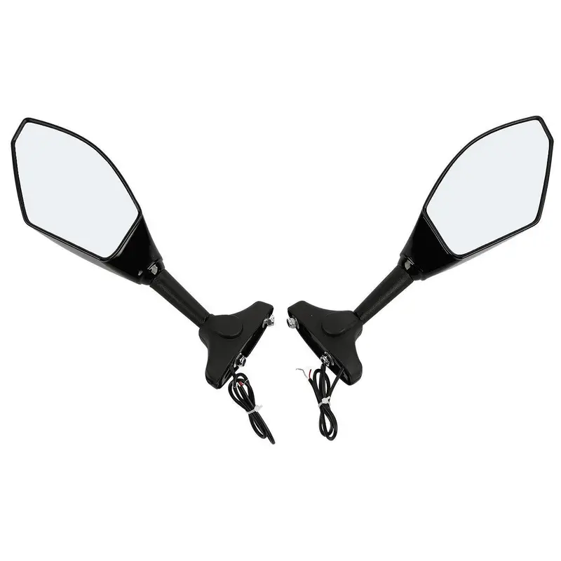 Tcmt Universal Led Turn Signal Integrated Rear View Side Mirrors Fit For Honda Suzuki Yamaha Kawasaki 1