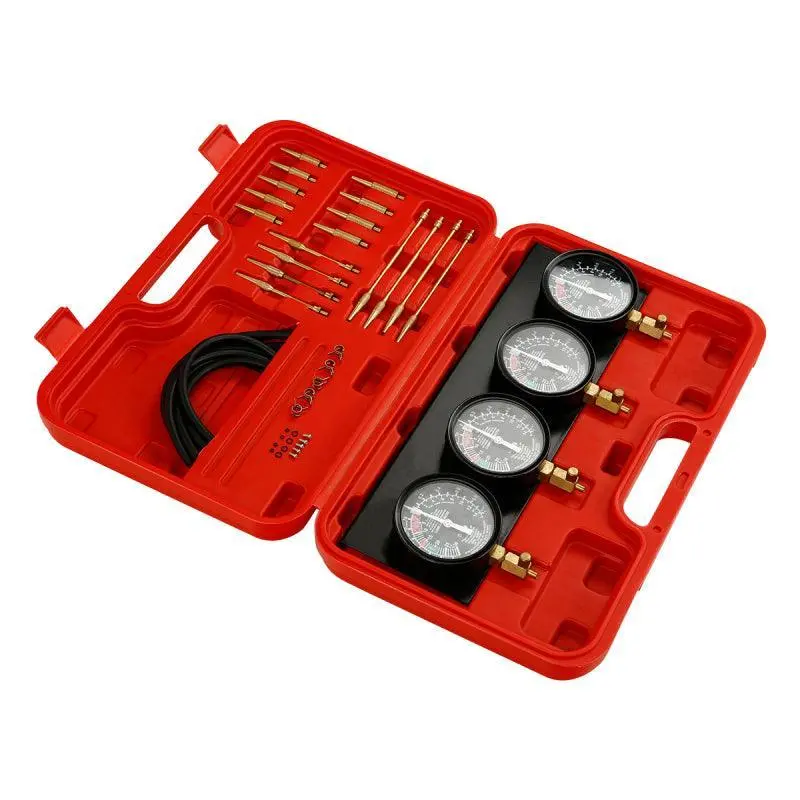 Tcmt Universal Motorcycle Fuel Vacuum Carburetor Synchronizer Set Kit For Harley 1