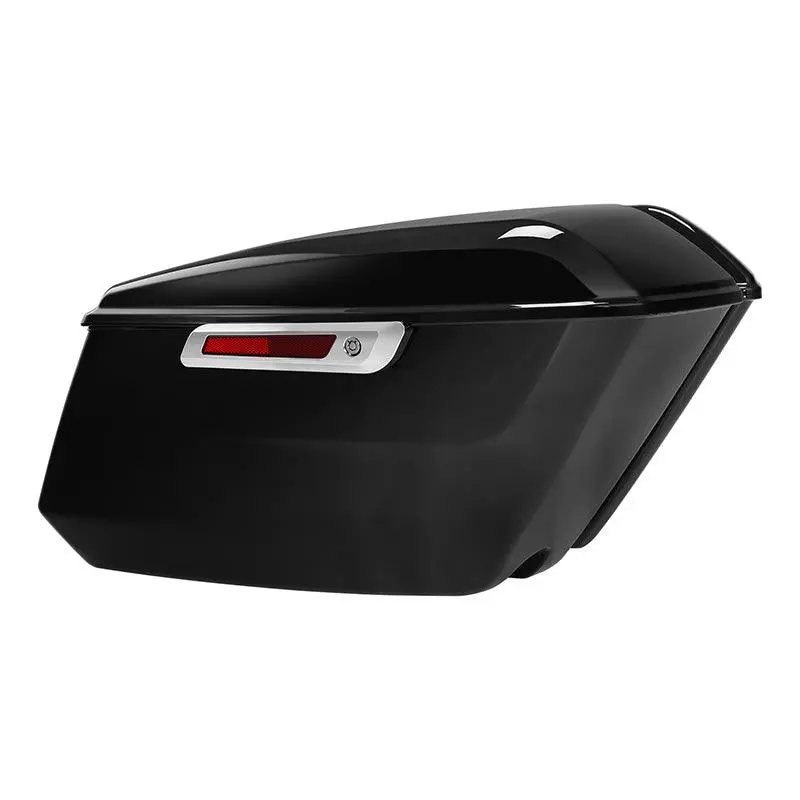 Tcmt Vivid Black Hard Saddlebags Fit For Harley Cvo Road Glide Street Glide '23-'25 1