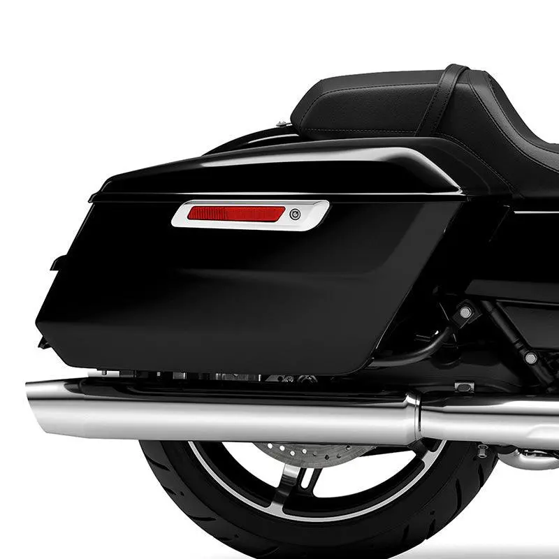 Tcmt Vivid Black Hard Saddlebags Fit For Harley Cvo Road Glide Street Glide '23-'25 2