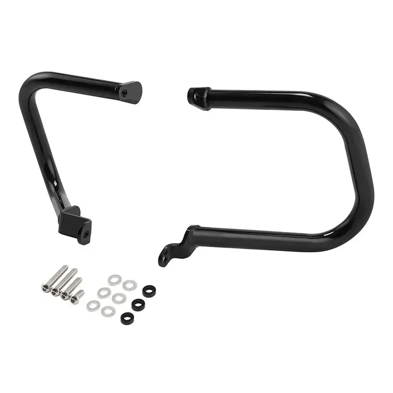 Tcmt Vivid Black Saddlebag Support Guards Fit For Low Rider S Fxlrs '20-'25 1