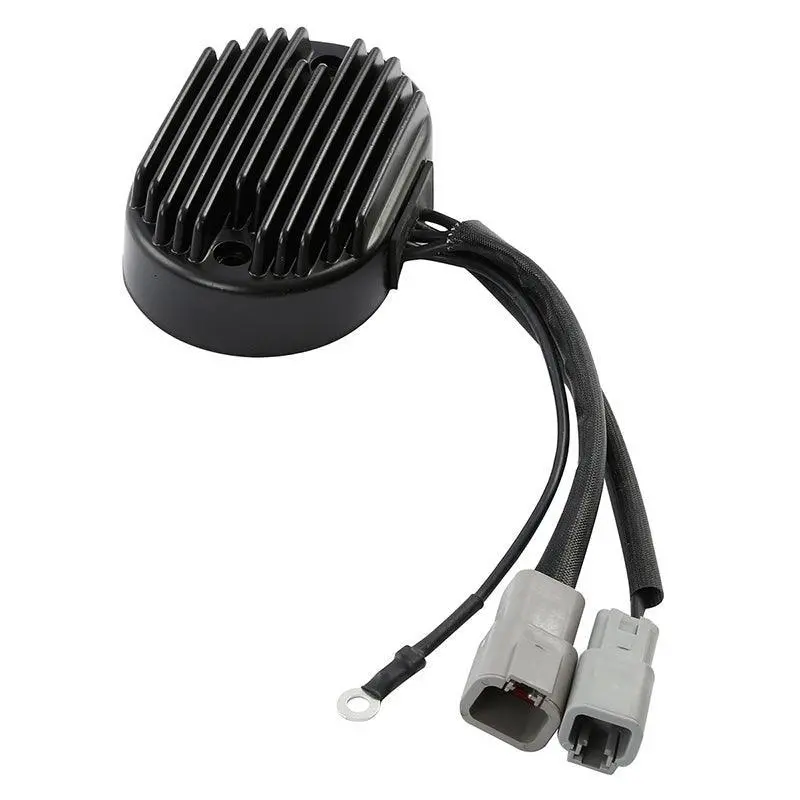 Tcmt Voltage Regulator Rectifier Black Fit For Harley Softail 2007 1